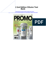 Promo 2 2Nd Edition Oguinn Test Bank Full Chapter PDF