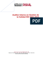 Auditor Interno ISO 9001 2015 Unidad 4v1020