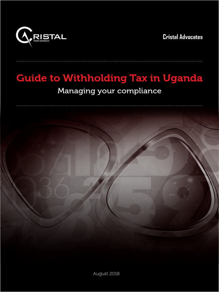 Guide To Withholding Tax in Uganda | PDF | Business | Law