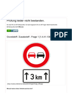 Auswertung: Prüfung Leider Nicht Bestanden