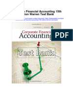 Ebook Corporate Financial Accounting 15Th Edition Warren Test Bank Full Chapter PDF
