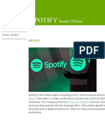 Case Study of Spotify