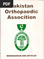 Pakistan Orthopaedic Assocition: Memorandum and Articles