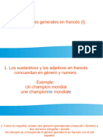 Consideraciones Generales en Francés (1)