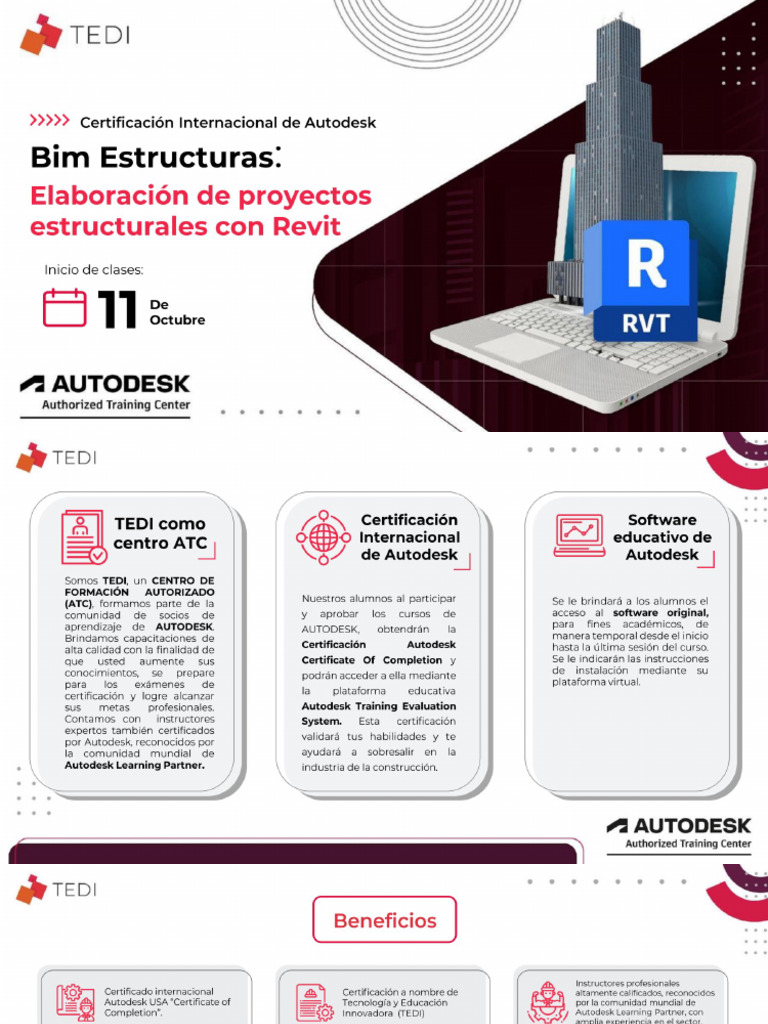 BIM ESTRUCTURAS Elaboracion de Proyectos Estructurales Con Revit | PDF