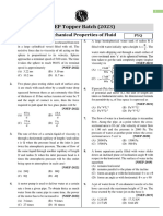 NSEP Topper Batch (2023) : Mechanical Properties of Fluid