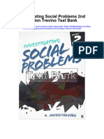 Investigating Social Problems 2Nd Edition Trevino Test Bank Full Chapter PDF