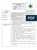 3.3.1 (A) Sop Penanganan Pasien Gawat Darurat