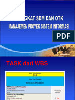 MANAJEMEN SDM Dan OTK PROYEK 2023