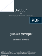 ¿Que Es La Psicologia - Conceptos Preliminares