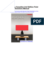 Psychology Canadian 2Nd Edition Feist Solutions Manual Full Chapter PDF