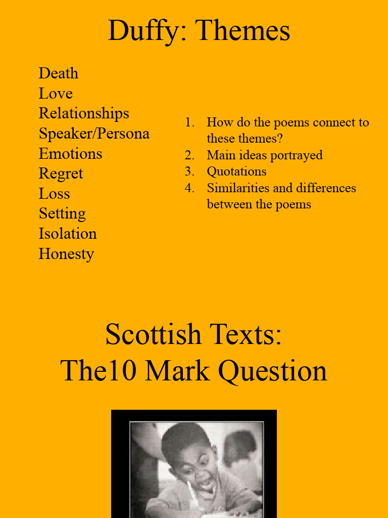 Structuring Duffy's 10 Mark Question | PDF