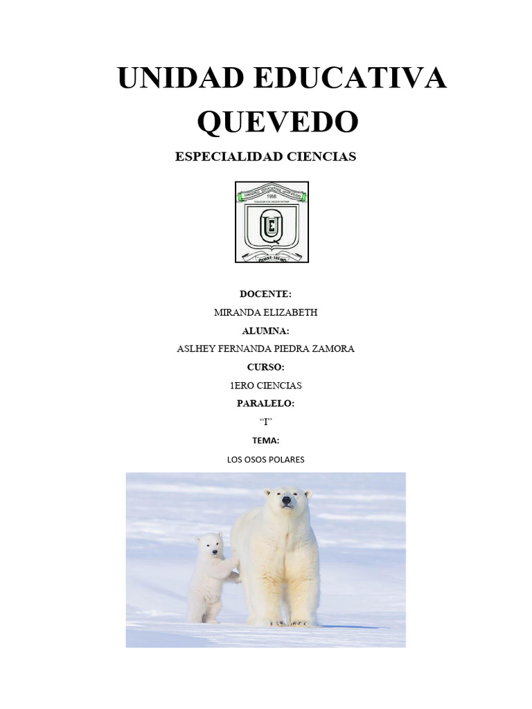 Monografia Completa | PDF | Oso polar | Osos, image size:768x1024