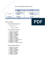 Rundown Classmeeting Senin