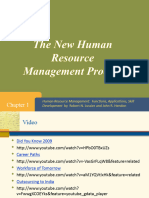 CH 1. The New Human Resource Management Process