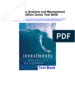 Investments Analysis and Management 12Th Edition Jones Test Bank Full Chapter PDF
