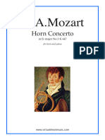 Horn Concerto K447