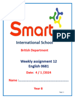 Y8 Weekly Assignment 12