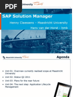 Day 2 - SAP Solution Manager Workshop