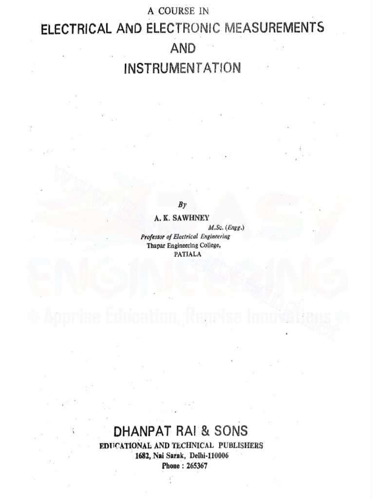 A COURSE IN ELECTRICAL AND ELECTRONIC MEASUREMENTS AND INSTRUMENTATION PDF DOWNLOAD intelligence overview