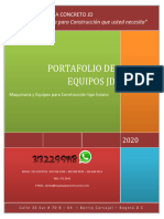 Portafolio Equipos JD