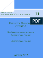 Krótkofalarski Słownik Niemiecko-Polski I Angielsko-Polski - Dąbrowski Krzysztof. - Anna's Archive