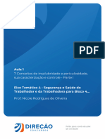 7 Conceitos de Insalubridade e Periculosidade, Sua Caracterização e Controle - Parte I