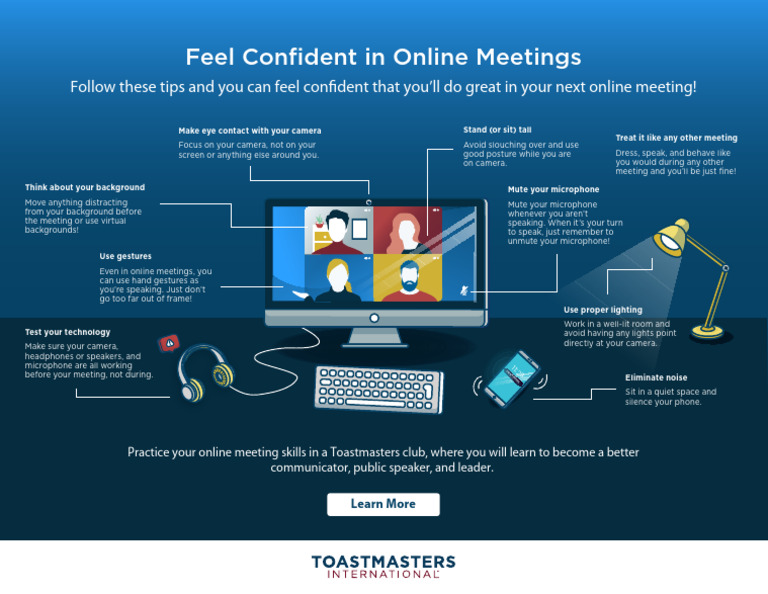 458 Online Meeting Infographic Download Free Pdf Communication