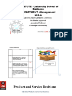 Major Product Decisions Lecture 1.2.2