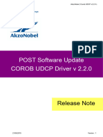 POSTSoftware Release Notes - CPS UDCP Driver v2.2.0