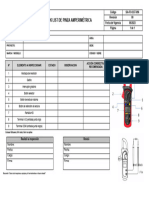 SIA-FO-SST-096 - Check List de Pinza Amperimétrica
