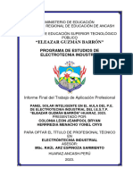 Estructura Del Informe Del TAP-Electrotecnia Industrial