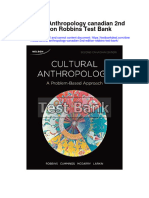 Ebook Cultural Anthropology Canadian 2Nd Edition Robbins Test Bank Full Chapter PDF
