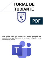 Tutorial de Estudiante Teams