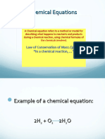 4.3 Chemical Equations
