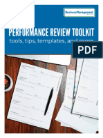 Performance Review Toolkit - Tools, Tips, Templates, and More