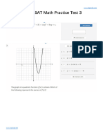 Digital SAT Math Practice Test 3