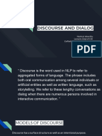 Lecture 11 DISCOURSE-AND-DIALOG