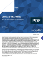 Application Deployment Guide - Demand Planning 2016.2