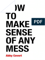 How To Make Sense of Any Mess (Traduzido)