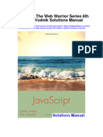 Javascript The Web Warrior Series 6Th Edition Vodnik Solutions Manual Full Chapter PDF