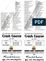 Crash Course 2023 (Right Way Chemistry)