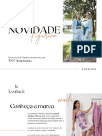 Novidade Figurino TNT Assessoria - LOUBACK