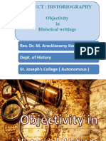 Objectivity in Historical Writing