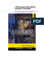 Juvenile Delinquency 9Th Edition Thompson Test Bank Full Chapter PDF