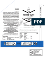 Calypso 480 SC: Insecticida Suspensión Concentrada (SC)