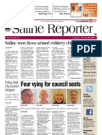 The Saline Reporter Front Page