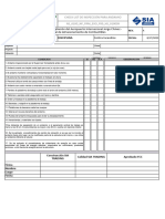NS - 6100 - NF - FRM - Exo - F00 - HS - 010009 Check List de Inspección para Andamio