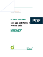 Safe Ups and Downs For Process Units
