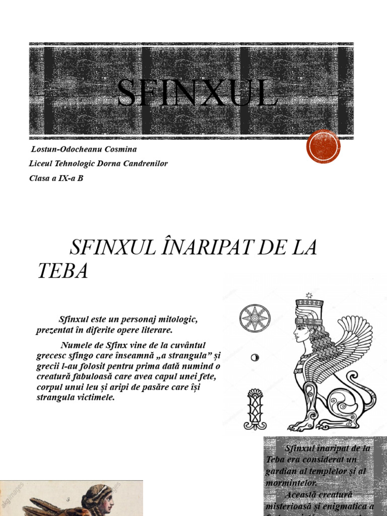 Sfinxul | PDF